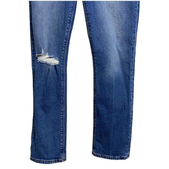 Hudson Jeans Mid Rise Straight‎ Leg Ankle Distressed Jeans Size 26 - Picture 10 of 12